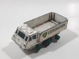 Vintage Lesney Matchbox Series No. 61 Alvis Stalwart BP British Petroleum Exploration White Die Cast Toy Car Vehicle