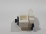Motorcycle with Side Car White Plastic Toy Car Vehicle