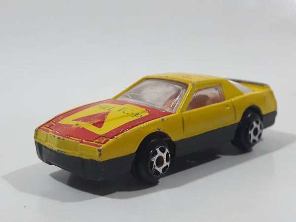 Unknown Brand Hill Top Yellow Die Cast Toy Car Vehicle