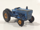 Vintage Lesney Matchbox Series No. 39 Ford Tractor Blue Die Cast Toy Farm Vehicle