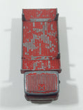 Vintage 1970s Lesney Matchbox Series Ergomatic Cab Pipe Truck Red Die Cast Toy Car Vehicle Made in England