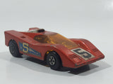 Vintage 1972 Lesney Matchbox Superfast No. 7 Hairy Hustler Amber Orange Die Cast Toy Car Vehicle