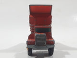 Vintage 1968 Lesney Matchbox Series No. 28 Mack Dump Truck Orange Die Cast Toy Car Vehicle