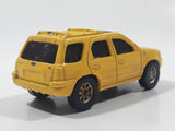 Maisto Ford Escape Yellow Die Cast Toy Car Vehicle
