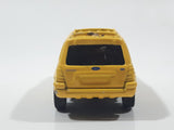 Maisto Ford Escape Yellow Die Cast Toy Car Vehicle