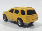 Maisto Ford Escape Yellow Die Cast Toy Car Vehicle