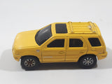 Maisto Ford Escape Yellow Die Cast Toy Car Vehicle