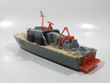 Vintage Dinky Toys Motor Patrol Boat 153 Grey and Cream Die Cast Toy Car Vehicle Made in England