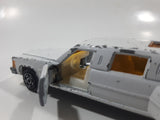 Vintage Majorette No. 339 Limousine White with Opening Doors and Sunroof 1/58 Scale Made in France