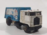 Vintage Super Wheels Pepsi Delivery Truck White and Blue Die Cast Toy Car Vehicle Made in Hong Kong