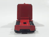 Vintage Semi Truck Red Die Cast Toy Car Vehicle