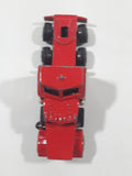 Vintage Semi Truck Red Die Cast Toy Car Vehicle