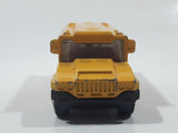 2001 Matchbox City Dudes School Bus "Burton Hill Elementary" Buffalos Yellow Die Cast Toy Car Vehicle with Opening Door