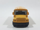 2010 Maisto Fresh Metal School District 2 School Bus Yellow Die Cast Toy Car Vehicle