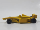 Golden Wheels Formula 1 Pennzoil Yellow Die Cast Toy Race Car Vehicle