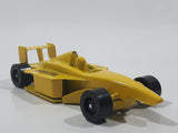Golden Wheels Formula 1 Pennzoil Yellow Die Cast Toy Race Car Vehicle