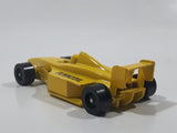 Golden Wheels Formula 1 Pennzoil Yellow Die Cast Toy Race Car Vehicle