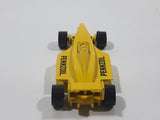 Golden Wheels Formula 1 Pennzoil Yellow Die Cast Toy Race Car Vehicle
