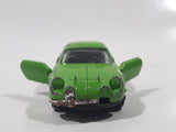 Rare Vintage PlayArt Renault a110 Green Die Cast Toy Car Vehicle with Opening Doors