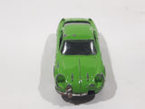 Rare Vintage PlayArt Renault a110 Green Die Cast Toy Car Vehicle with Opening Doors