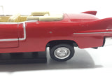 2000 New Ray 1955 Cadillac Eldorado Convertible Red Toy Car Vehicle