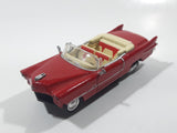 2000 New Ray 1955 Cadillac Eldorado Convertible Red Toy Car Vehicle