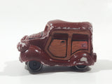 Vintage 1976 WB Wallace Berrie Funky Mobiles Ramblin' Brown Die Cast Toy Car Vehicle Made in Hong Kong
