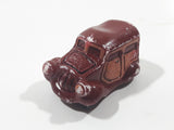 Vintage 1976 WB Wallace Berrie Funky Mobiles Ramblin' Brown Die Cast Toy Car Vehicle Made in Hong Kong