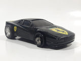 1987 Mattel Arco Ferrari Testarossa Black Pull Back Die Cast Toy Car Vehicle