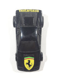 1987 Mattel Arco Ferrari Testarossa Black Pull Back Die Cast Toy Car Vehicle