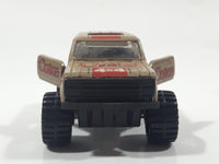 1988 Hartoy Coca Cola Coke Soda Pop Chevrolet Blazer Brown White Red Die Cast Toy Car Vehicle with Opening Doors