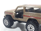 1988 Hartoy Coca Cola Coke Soda Pop Chevrolet Blazer Brown White Red Die Cast Toy Car Vehicle with Opening Doors