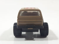 1988 Hartoy Coca Cola Coke Soda Pop Chevrolet Blazer Brown White Red Die Cast Toy Car Vehicle with Opening Doors