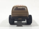 1988 Hartoy Coca Cola Coke Soda Pop Chevrolet Blazer Brown White Red Die Cast Toy Car Vehicle with Opening Doors