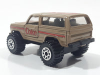 1988 Hartoy Coca Cola Coke Soda Pop Chevrolet Blazer Brown White Red Die Cast Toy Car Vehicle with Opening Doors