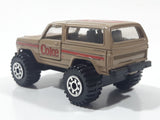 1988 Hartoy Coca Cola Coke Soda Pop Chevrolet Blazer Brown White Red Die Cast Toy Car Vehicle with Opening Doors