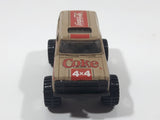 1988 Hartoy Coca Cola Coke Soda Pop Chevrolet Blazer Brown White Red Die Cast Toy Car Vehicle with Opening Doors