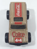 1988 Hartoy Coca Cola Coke Soda Pop Chevrolet Blazer Brown White Red Die Cast Toy Car Vehicle with Opening Doors
