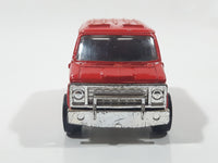 1988 Hartoy Coca Cola Coke Soda Pop Delivery Van White Red Die Cast Toy Car Vehicle