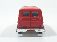 1988 Hartoy Coca Cola Coke Soda Pop Delivery Van White Red Die Cast Toy Car Vehicle