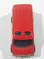 1988 Hartoy Coca Cola Coke Soda Pop Delivery Van White Red Die Cast Toy Car Vehicle
