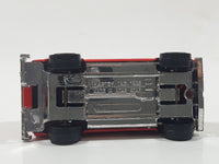 1988 Hartoy Coca Cola Coke Soda Pop Delivery Van White Red Die Cast Toy Car Vehicle