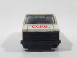 1988 Hartoy Coca Cola Coke Soda Pop Bedford Delivery Van White Red Die Cast Toy Car Vehicle
