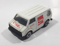 1988 Hartoy Coca Cola Coke Soda Pop Bedford Delivery Van White Red Die Cast Toy Car Vehicle