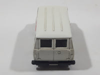 1988 Hartoy Coca Cola Coke Soda Pop Bedford Delivery Van White Red Die Cast Toy Car Vehicle