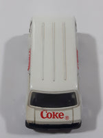 1988 Hartoy Coca Cola Coke Soda Pop Bedford Delivery Van White Red Die Cast Toy Car Vehicle