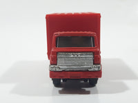 1988 Hartoy Coca Cola Coke Soda Pop Delivery Truck Red Die Cast Toy Car Vehicle with Opening Rear Doors