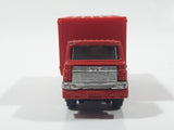 1988 Hartoy Coca Cola Coke Soda Pop Delivery Truck Red Die Cast Toy Car Vehicle with Opening Rear Doors
