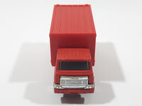 1988 Hartoy Coca Cola Coke Soda Pop Delivery Truck Red Die Cast Toy Car Vehicle with Opening Rear Doors