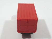 1988 Hartoy Coca Cola Coke Soda Pop Delivery Truck Red Die Cast Toy Car Vehicle with Opening Rear Doors